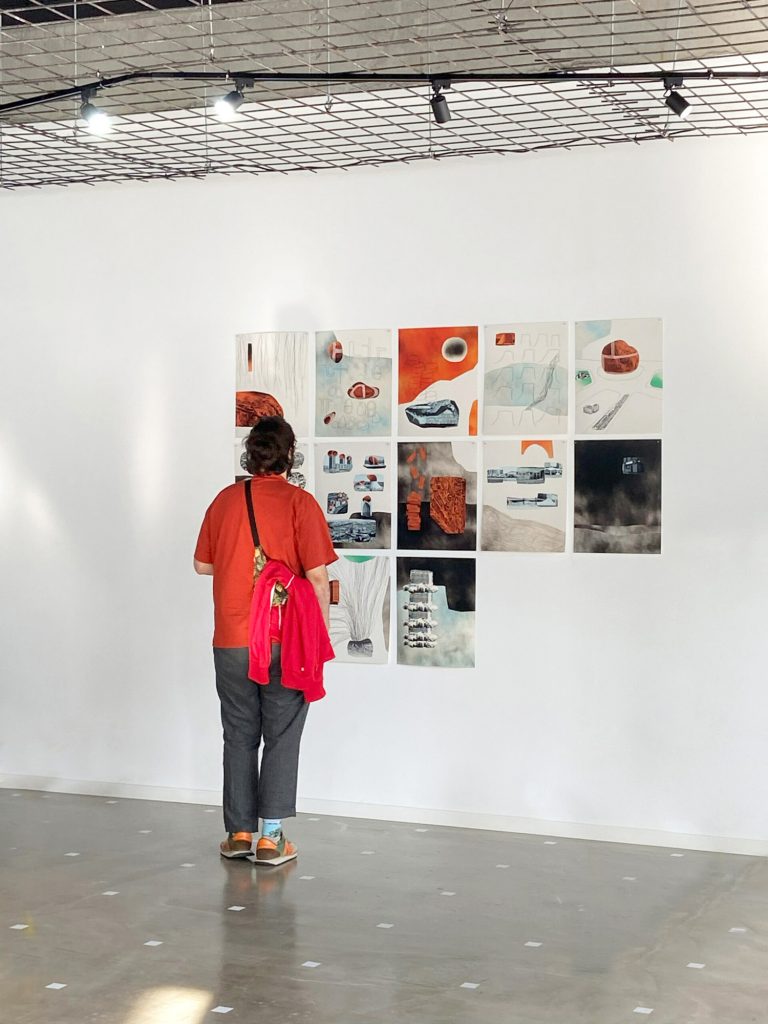 Exposition "sur la comète", Hatch, Le Havre, juin 2023